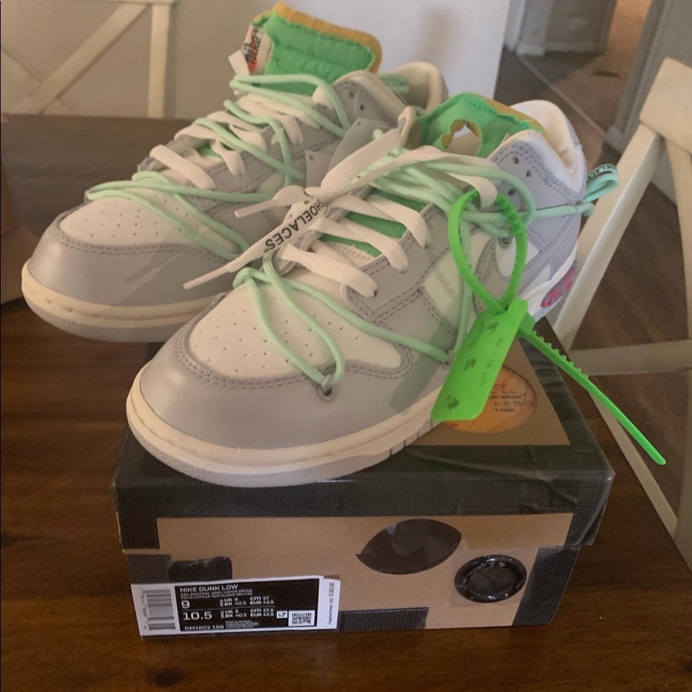 M SZ 9 Off White Dunks 7 of 50